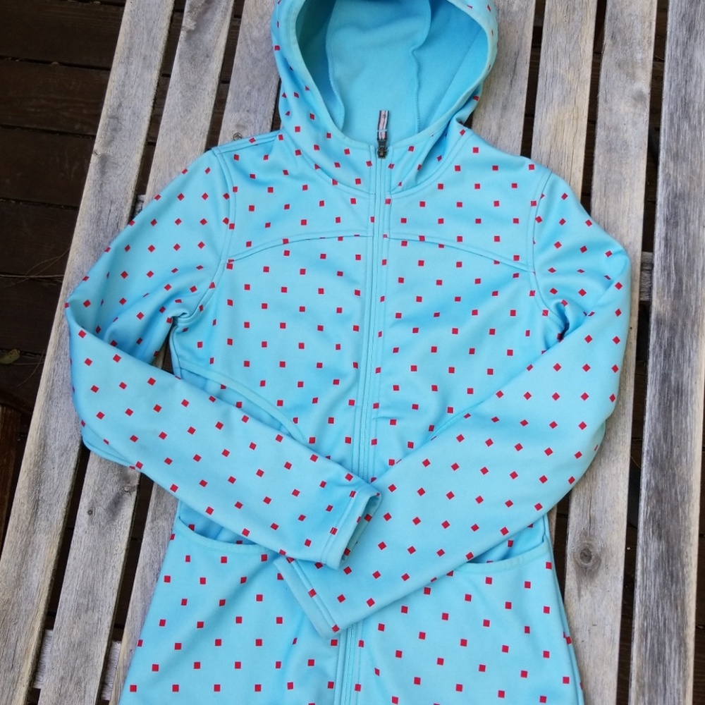 Burton womens small fleece lined hoodie